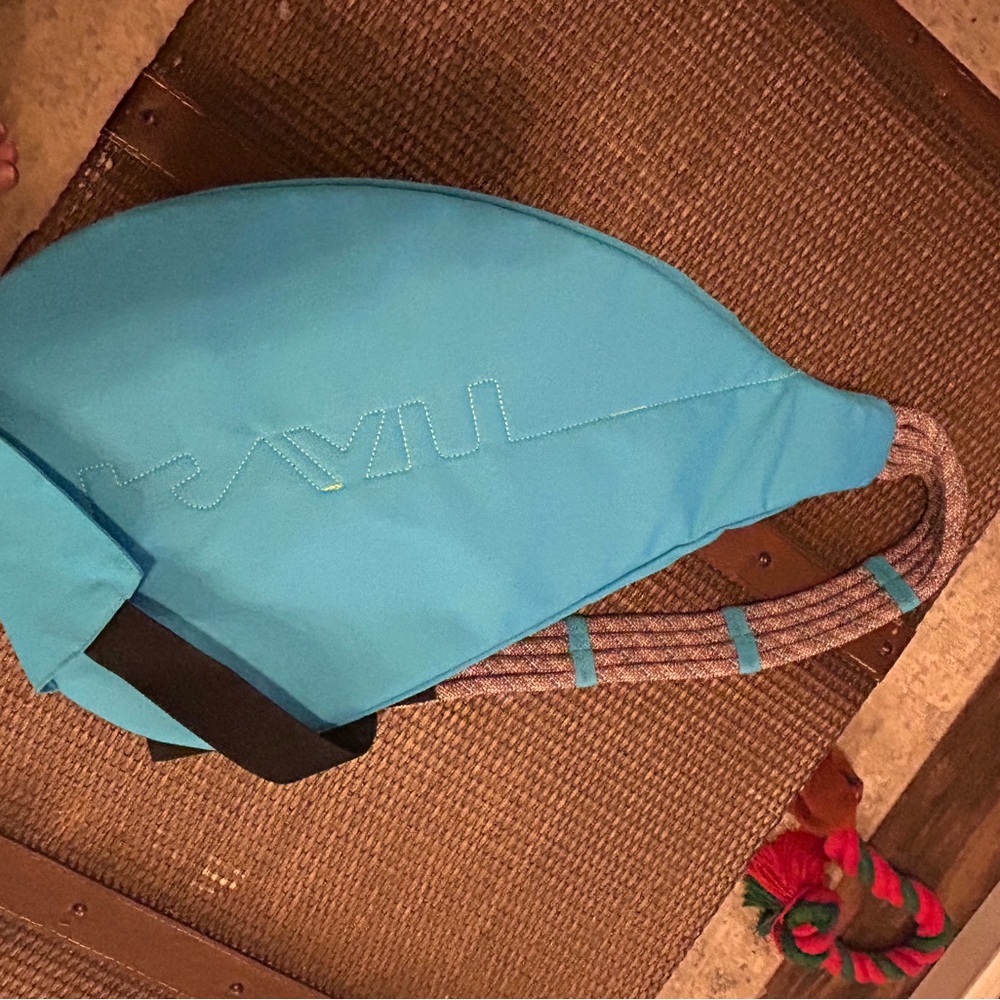 Kavu Teal Blue Crossbody Sling Bag - Picture 6 of 7